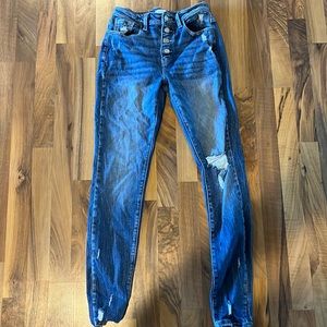Kancun  mid-rise skinny jeans